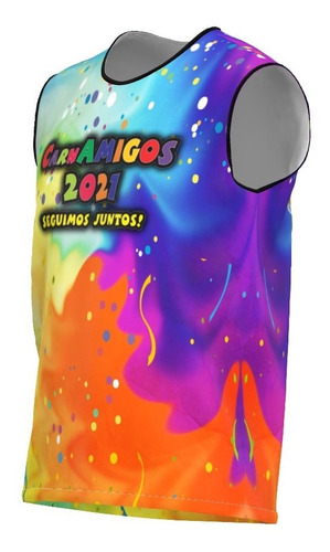 Kit 100 Abadá Personalizado Sublimação Carnaval Bloco Verão
