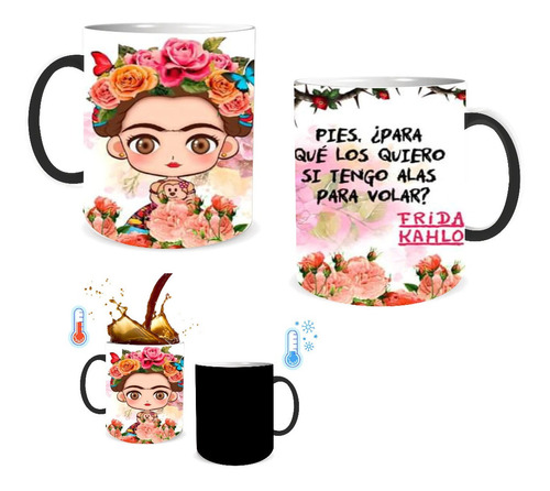 Taza Magica (térmica) Frida Khalo