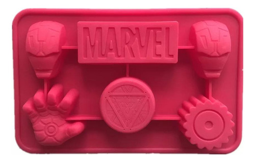 Forma De Silicone Heroi Ferro Personagem Homem