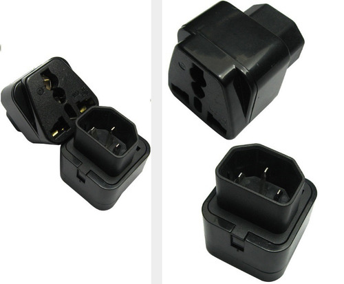 Adaptador Conector Servidores C14 Macho A Iec 320 C23 Hembra