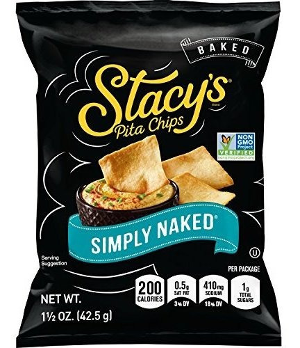 Stacy's Simply Naked Pita Chips, Bolsas De 1.5 Onzas