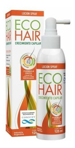 Eco Hair Locion Spray Crecimiento Capilar Anti Caida X 125ml