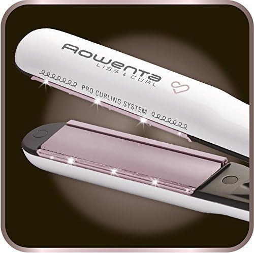Plancha De Pelo Rowenta Premium Care Liss & Curl Sf7660f0