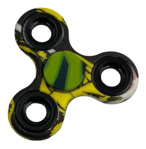 Fidget Tri Hand Spinner Finger Estampado Antiestrés 