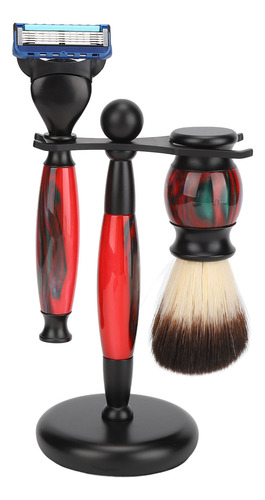 Juego De Brochas De Afeitar Para Barba, 3 Piezas, Manual, Li