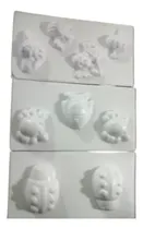Comprar Moldes Para Jabones, Velas, Chocolatesx 3 Unidades.