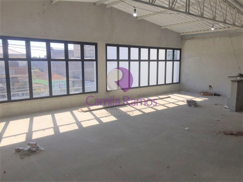 Imagem 12 de 14 de Salão Comercial Novo Com Mezanino, Parque Suzano, Suzano -sp - Sl00079 - 70015307