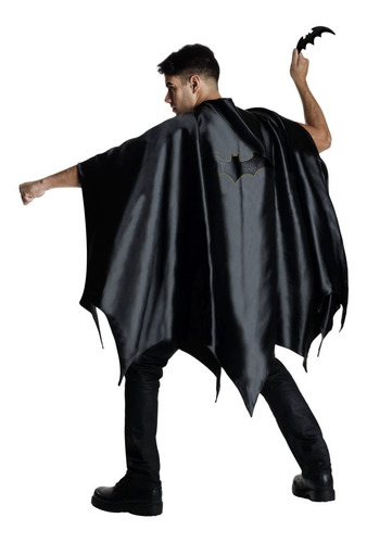 Capa De Batman De Lujo Original Adolescente Adulto Disfraz