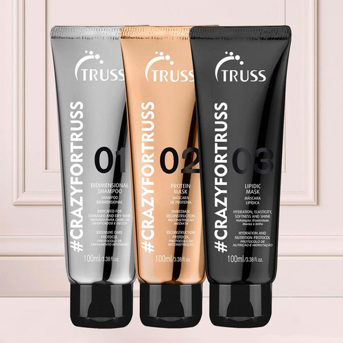 Kit Truss Crazy E Mini Net Mask (4 Produtos)