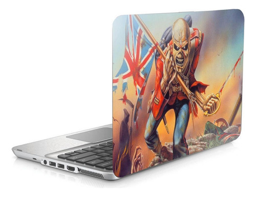 Skin Adesivo Protetor Para Notebook 15 Wide Iron Maiden B1