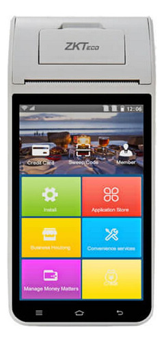 Zkteco Zkh300 Terminal Pos Portatil Punto De Venta Android