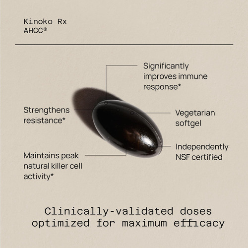 . Suplemento Quality Of Life Premium Ahcc Immune Support