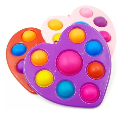 Simple Dimple Borboleta Grande Pop It Fidget Toy Anti Stress Cor Colorido