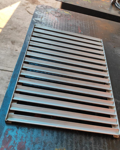 Parrilla Estilo Argentina Fabricada En Angulo 60x40cm