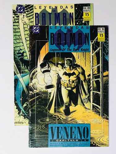 Leyendas De Batman Nro. 16 Y 20 - Lote 2 Cómics