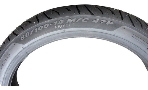 Imagem 2 de 2 de Pneu Pirelli 80/100/18 Super City Dianteiro Titan Sem Câmara