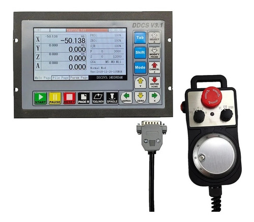 Controladora Cnc 4 Eixos Ddcsv3.1 + Mpg - Pronta Entrega!