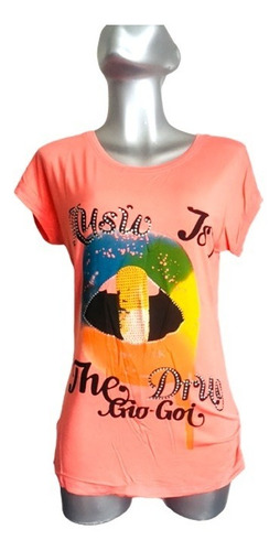 Increíble Blusa Casual Para Jeans, Likras, Pants Musicjs Bon