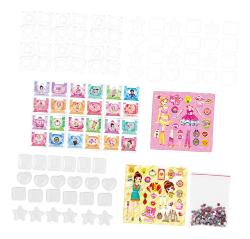 Pegatinas Diy Para Niños Pequeños Con Pegatinas De Vestir,