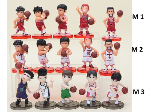 Slam Dunk Set 5 Figuras 