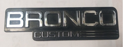 Emblema Lateral Ford Bronco Original