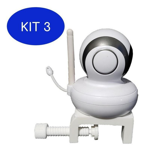Kit 3 Suporte Para Babá Eletrônica Médio