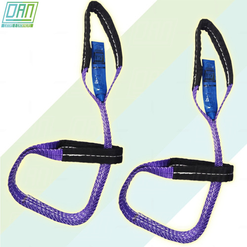Kit 8 Cinta Elevação / Reboque 1 Tonelada 1 Metro Fita Sling
