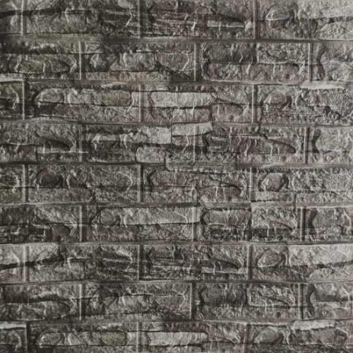 Revestimiento Pared Adhesivo Piedra Gris 70 X 77