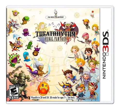 Jogo Midia Fisica Theatrhythm Final Fantasy Pra Nintendo 3ds