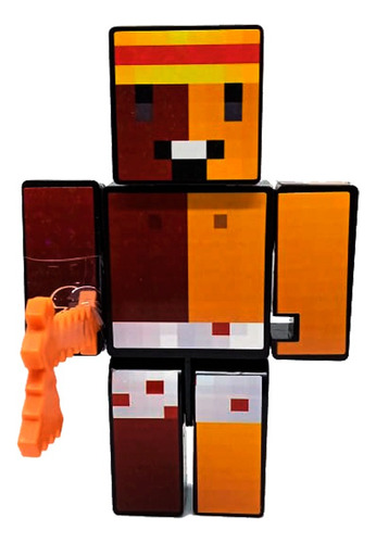 Boneco Gamer Skin - Geleia Com 3 Acessórios - Algazarra