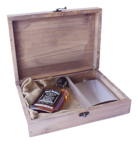 Kit Whiskey Jack Daniels Cofre