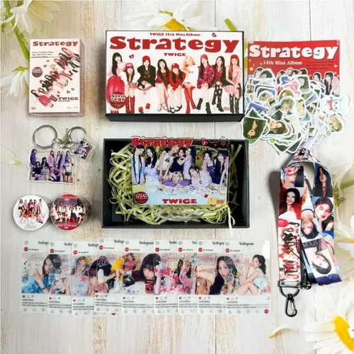 Cd6 Set Periférico Twice Álbum Regalo Colección Fan | Cuotas sin