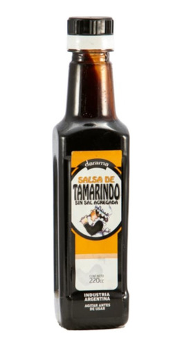 Salsa Tamarindo Sin Sal Agregada - Darama - 220 Cc.