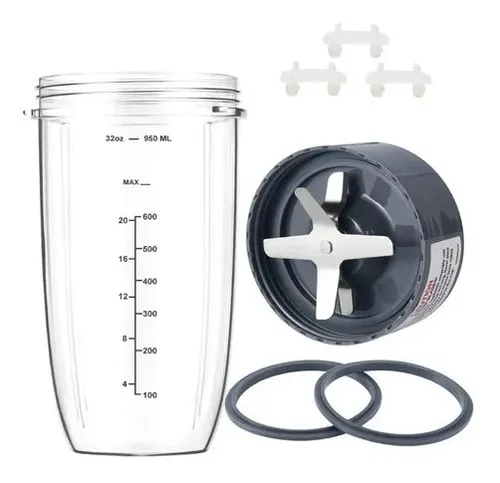 Vaso Con Aspas De Nutribullet 32 Onzas Y 2 Empaques Cuotas sin
