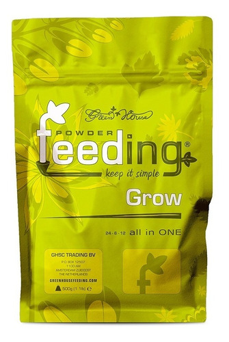 Powder Feeding Grow Sales Minerales Plantas Madres 500gr