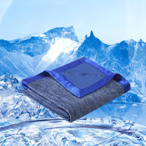 Manta Refrescante Individual Ligera Verano Doble Cara Saten