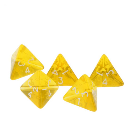 Dados De Cuatro De 4 Piezas Suministros Para De De Dados De