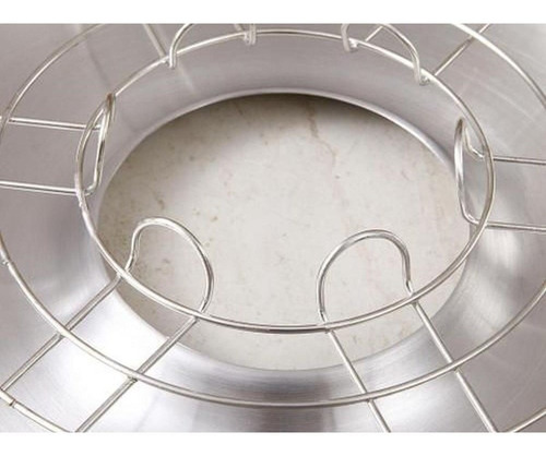 Imagem 4 de 5 de Churrasqueira Para Fogao Em Aluminio Polido Ramos
