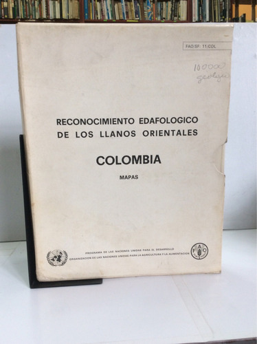 Reconicimiento Edafológico De Los Llanos Orientales, Mapas