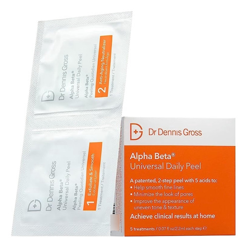 Dr Dennis Gross Alpha Beta Daily Peel Para Tono O Textura De