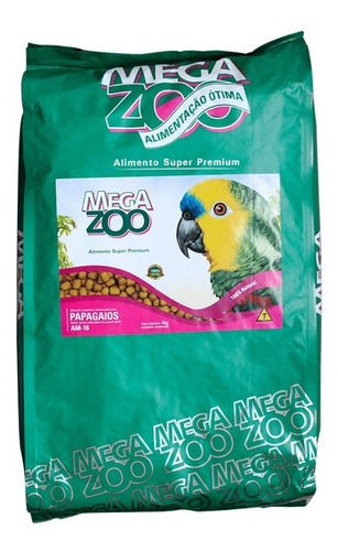 Ração Megazoo Am16 - Papagaios 12 Kg