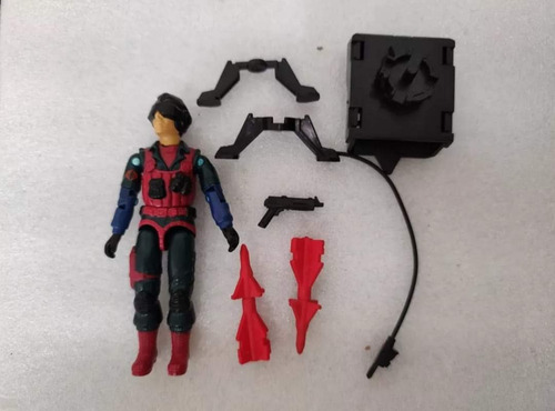 Cobra Commander Gi Joe Talking Battle Y Scrap Iron Completas (Usado)