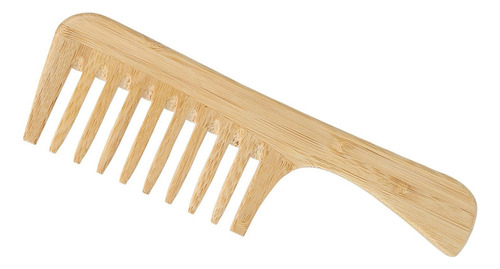 Peine De Dientes Anchos, Cepillo De Pelo Madera Para Hombre