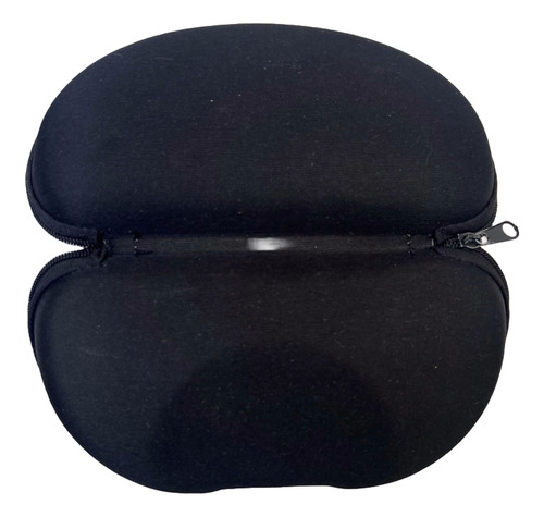 Estuche Rigido Lentes Gafas Sol C/ Cierre Talle Grande Negro Negro (Usado)