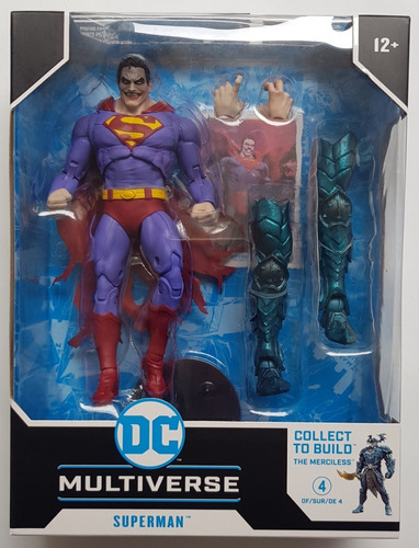 Dc Multiverse Wave 2 Figura De Superman Infected Baf Nueva!!