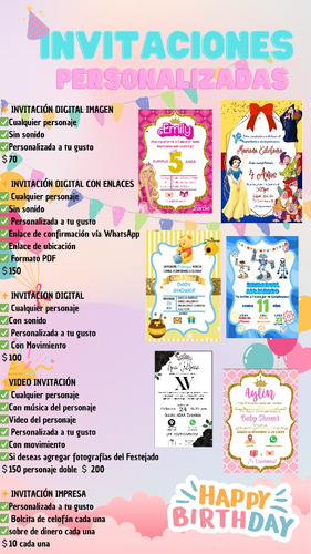 Invitaciónes, Etiquetas, Tarjetas De Presentación Etc..