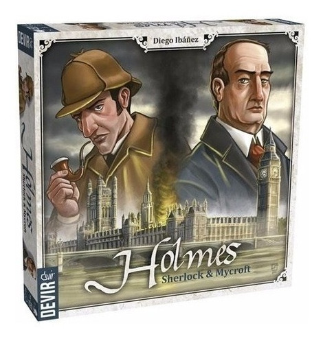 Holmes Sherlock & Mycroft - Devir - Board Game