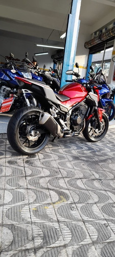Imagem 3 de 8 de Honda Cb500f 2019 (12milkm) Manual Chave Reserva. Garantia .