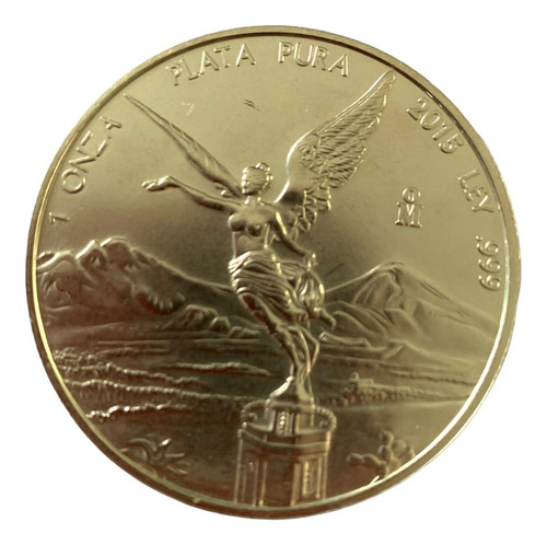 Onza Plata Libertad Ley .999 Incluye Capsulita De Plástico