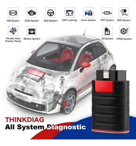 Imagen 4 de 5 de Scanner Thinkdiag Pro Todos Los Sistemas 28 Reiniciadores